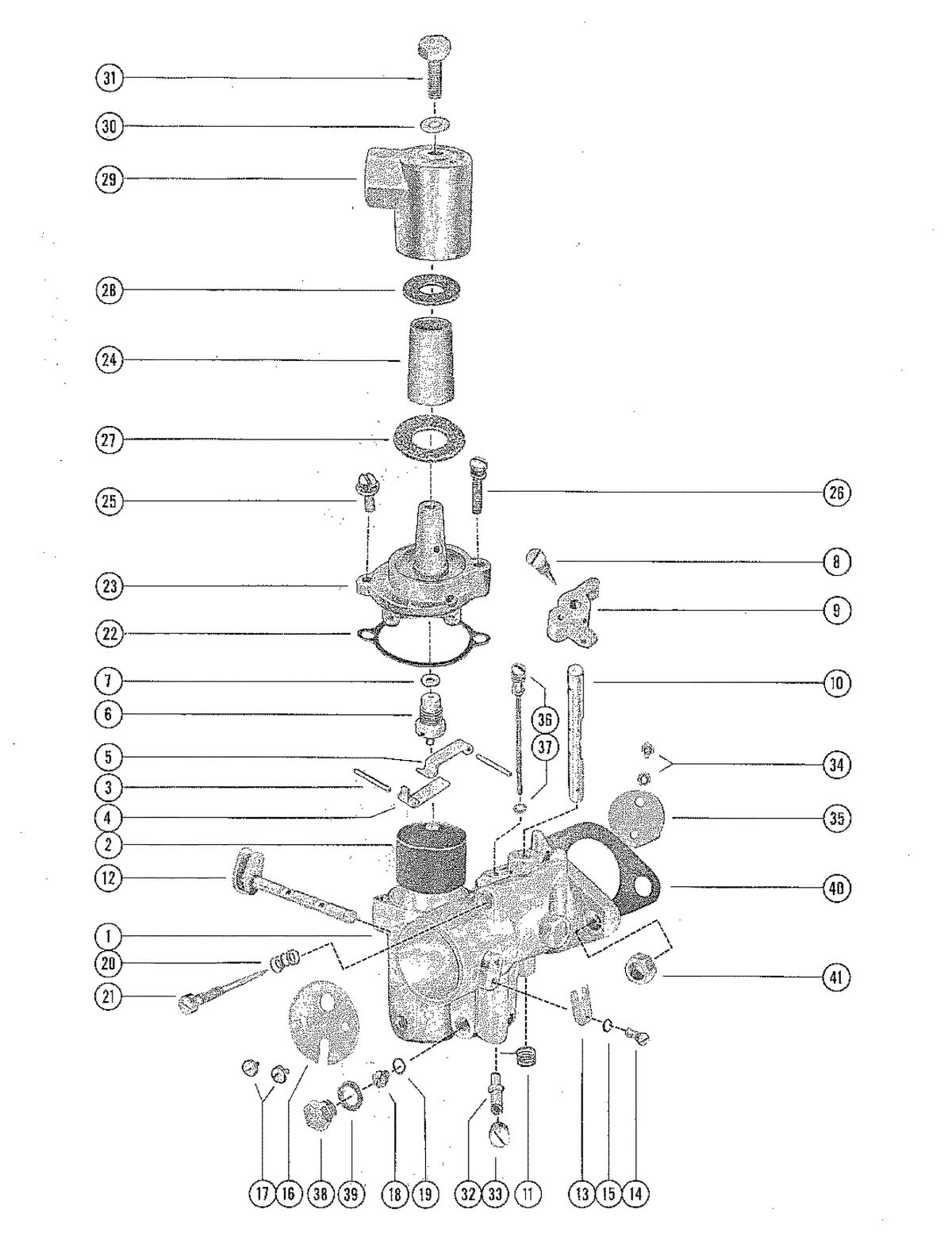 MERCURY MERC 700 CARBURETOR ASSEMBLY