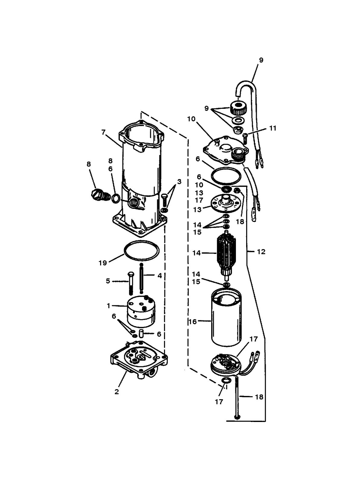 FORCE FORCE 75 H.P. PUMP/MOTOR KIT (DESIGN I)