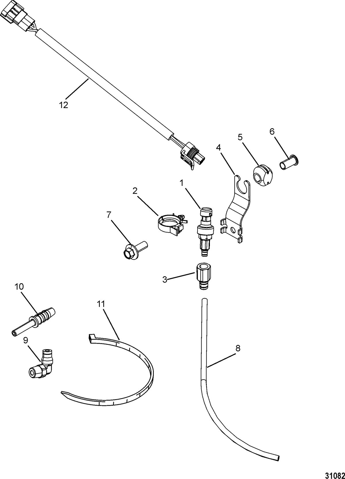 ACCESSORIES ELECTRICAL COMPONENTS AND HARNESSES Pitot Sensor Kit(881879A23)