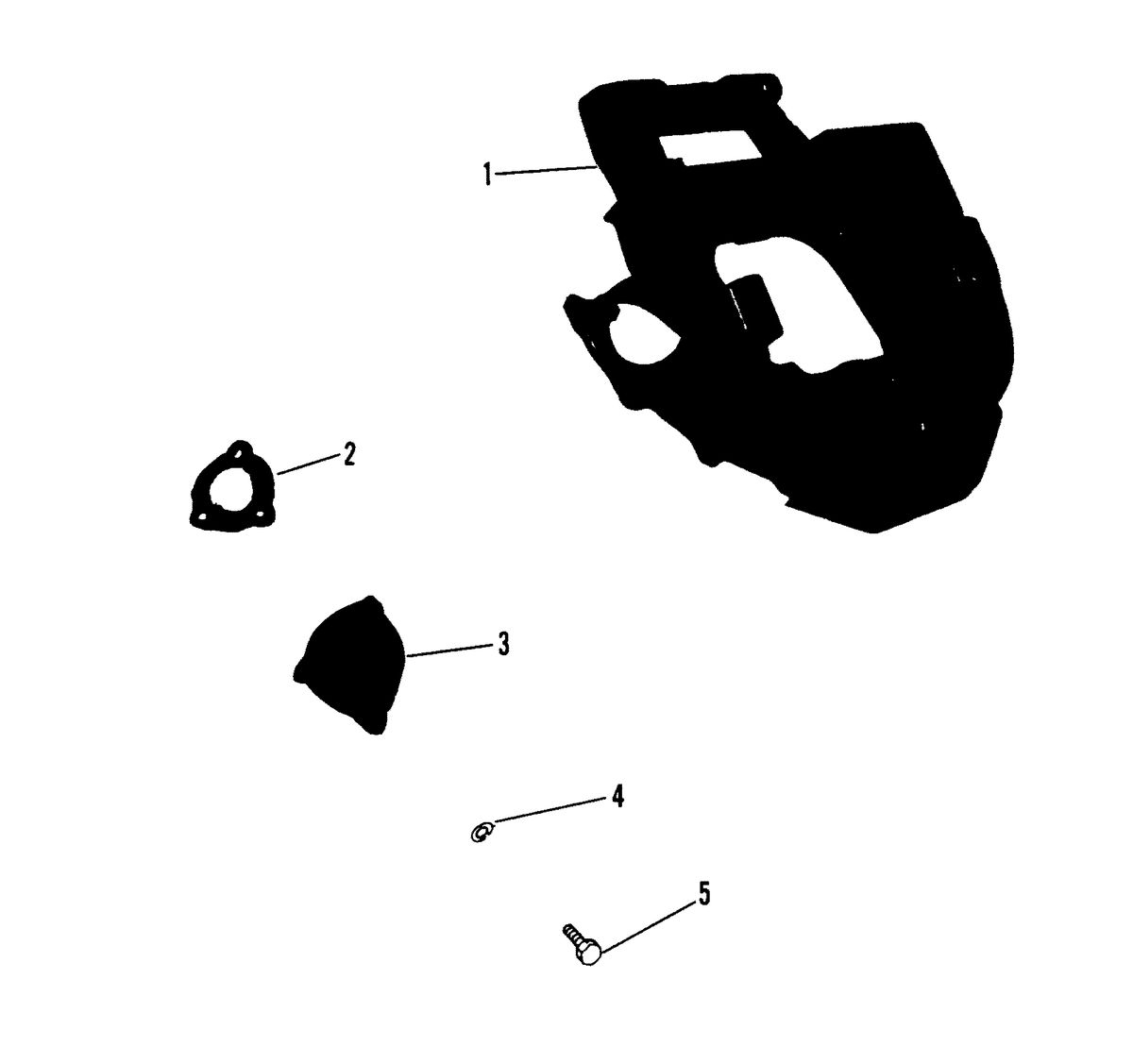 MERCRUISER 370 H.P. TRS ENGINE (CARD 37) TRANSOM PLATE