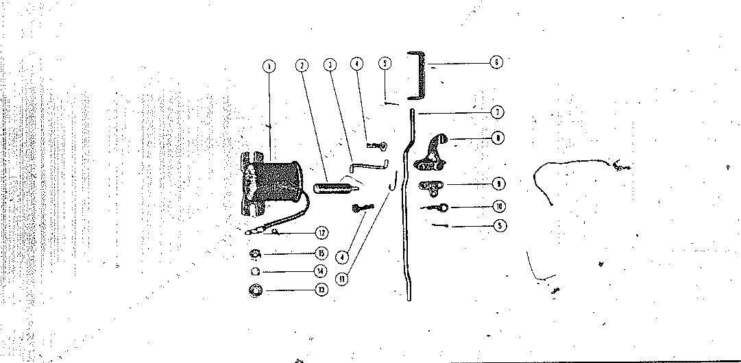 MARK MARK 50 CHOKE SOLENOID AND LINKAGE
