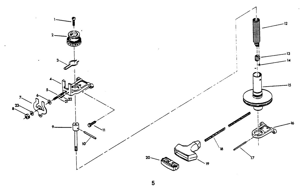 CHRYSLER 9.9 H.P. STARTER