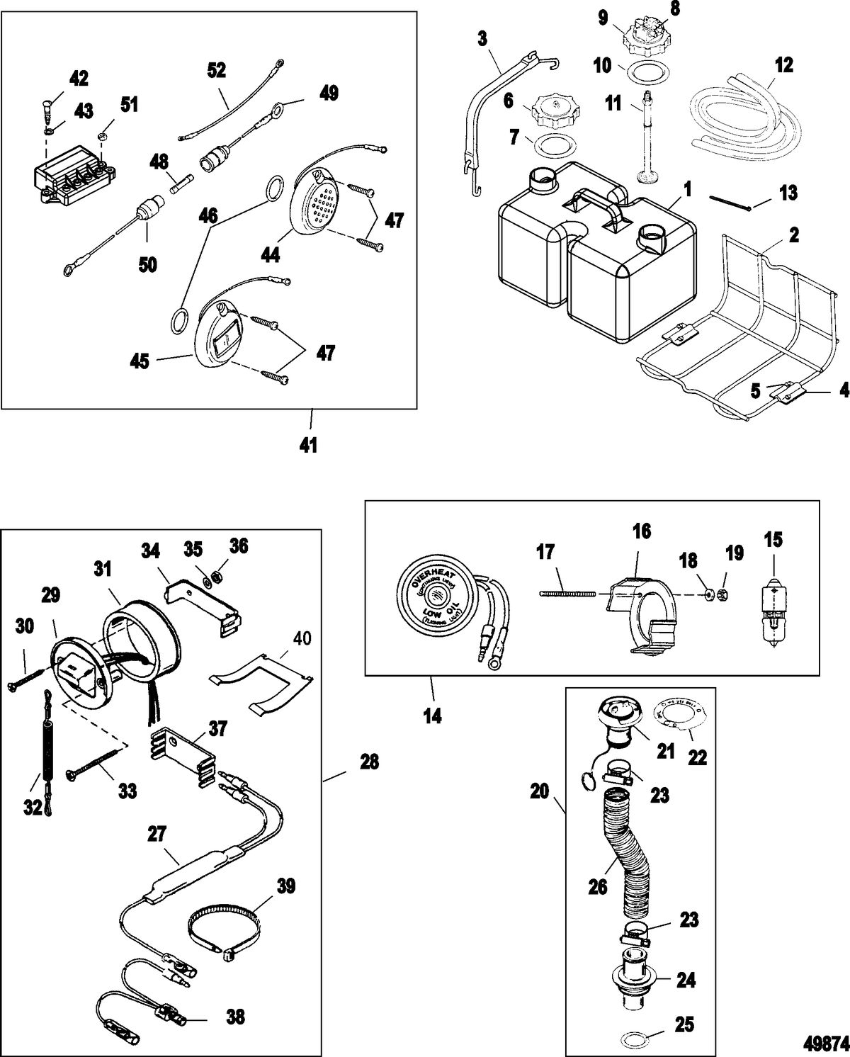 MERCURY/MARINER 200/225 DFI 3.0L/DTS Accessories