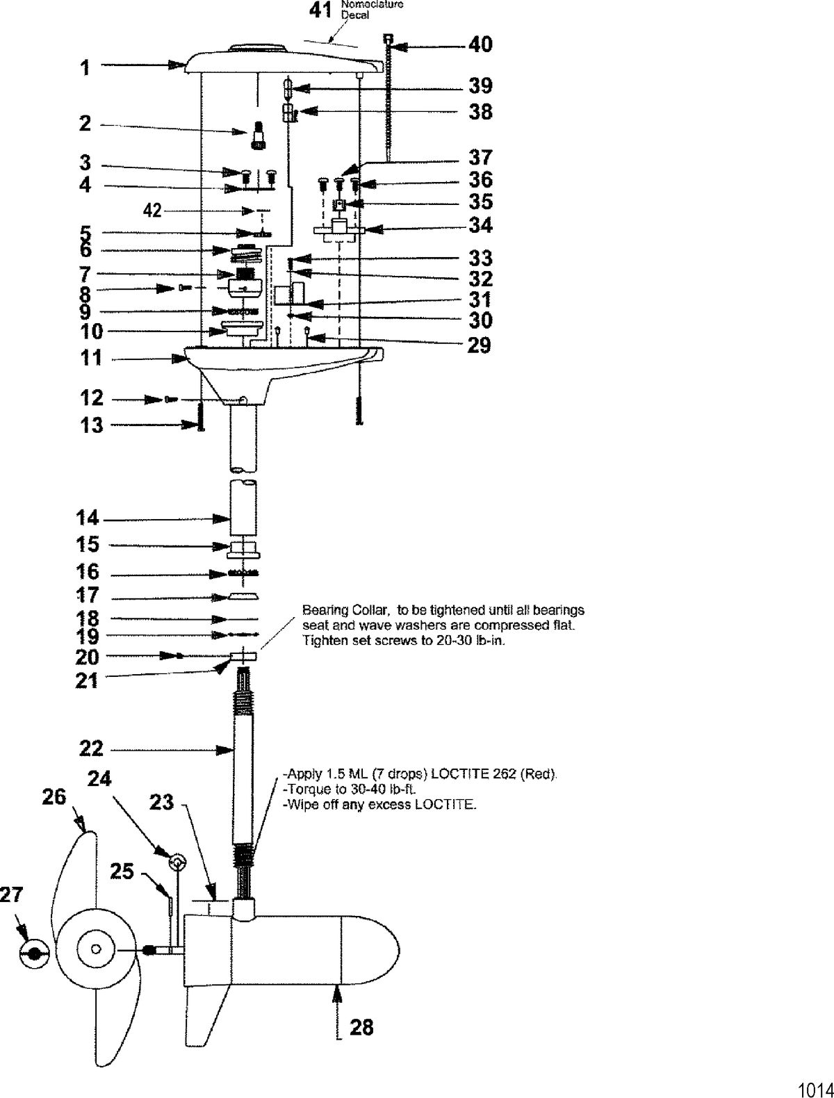 TROLLING MOTOR MOTORGUIDE TOUR EDITION SERIES Complete Trolling Motor(Model TE784V) (36 Volt)