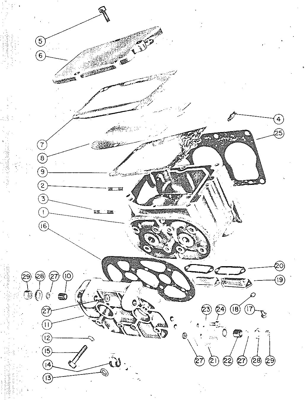 MARK MARK 25 CYLINDER BLOCK