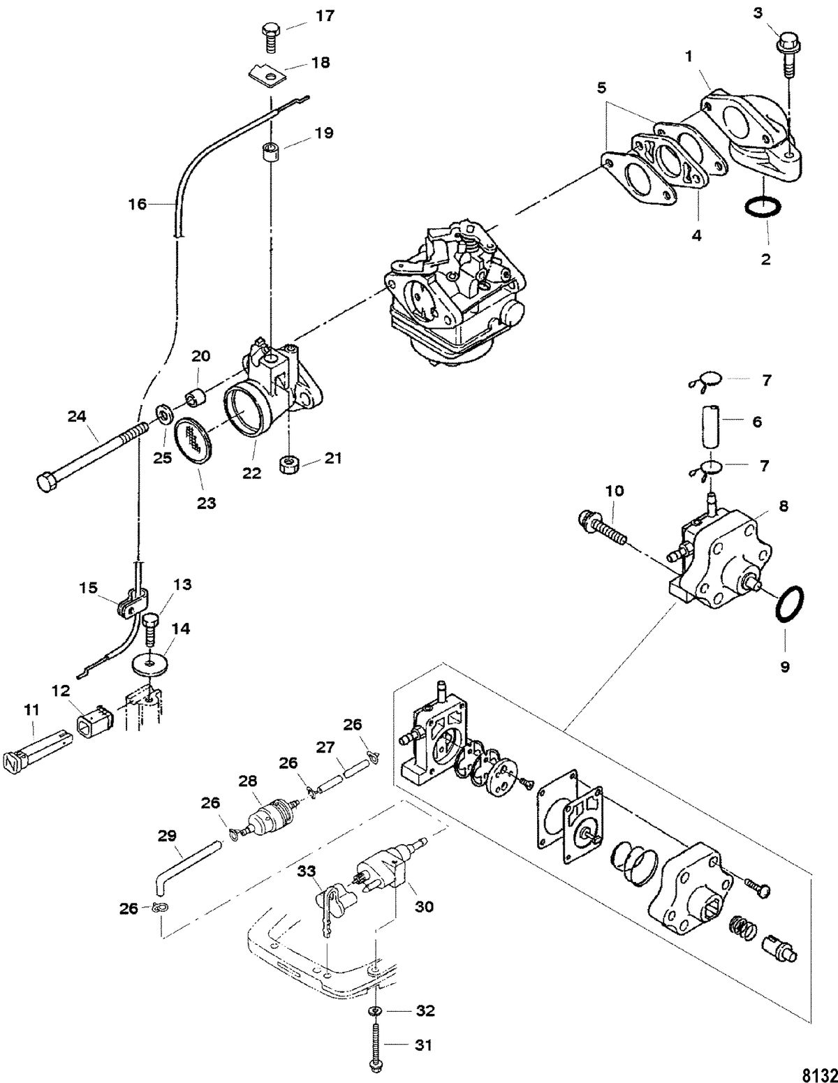 MERCURY/MARINER 4/5/6 4-STROKE Fuel System