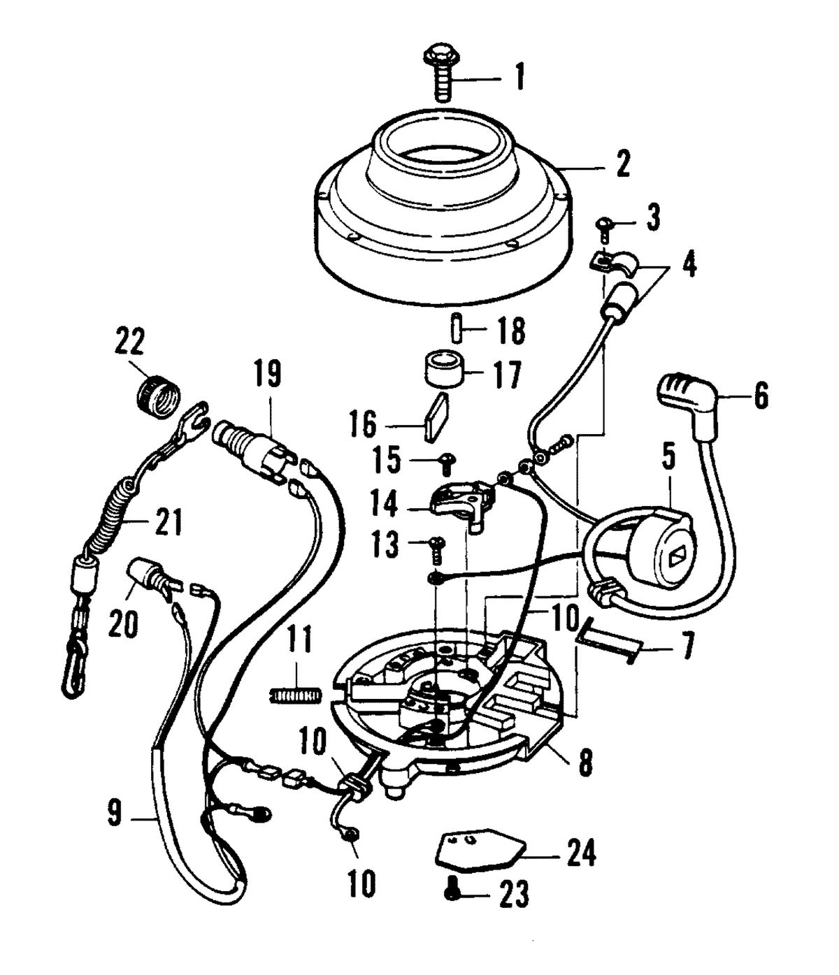 FORCE 5 HP MAGNETO (88B THRU 89A MODELS)