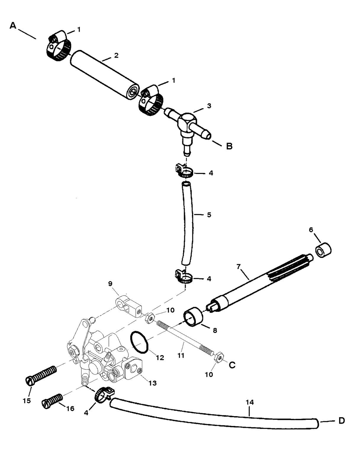 SPORTJET SPORT JET 95 XR OIL INJECTION PUMP