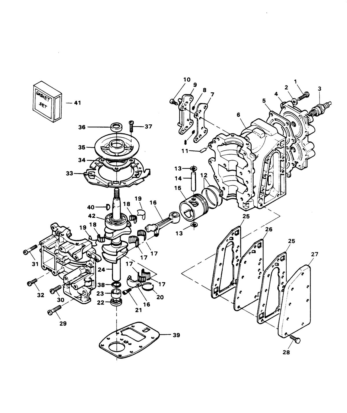 CHRYSLER 7.5 H.P. POWER HEAD