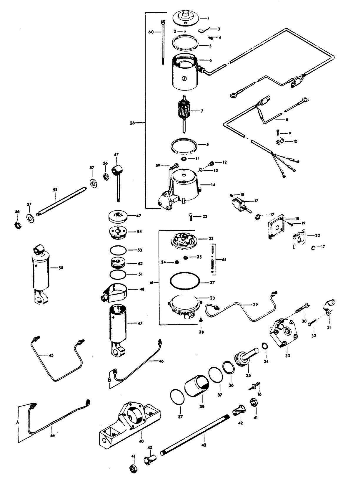 CHRYSLER 140 H.P. CHARGER POWER TRIM UNIT