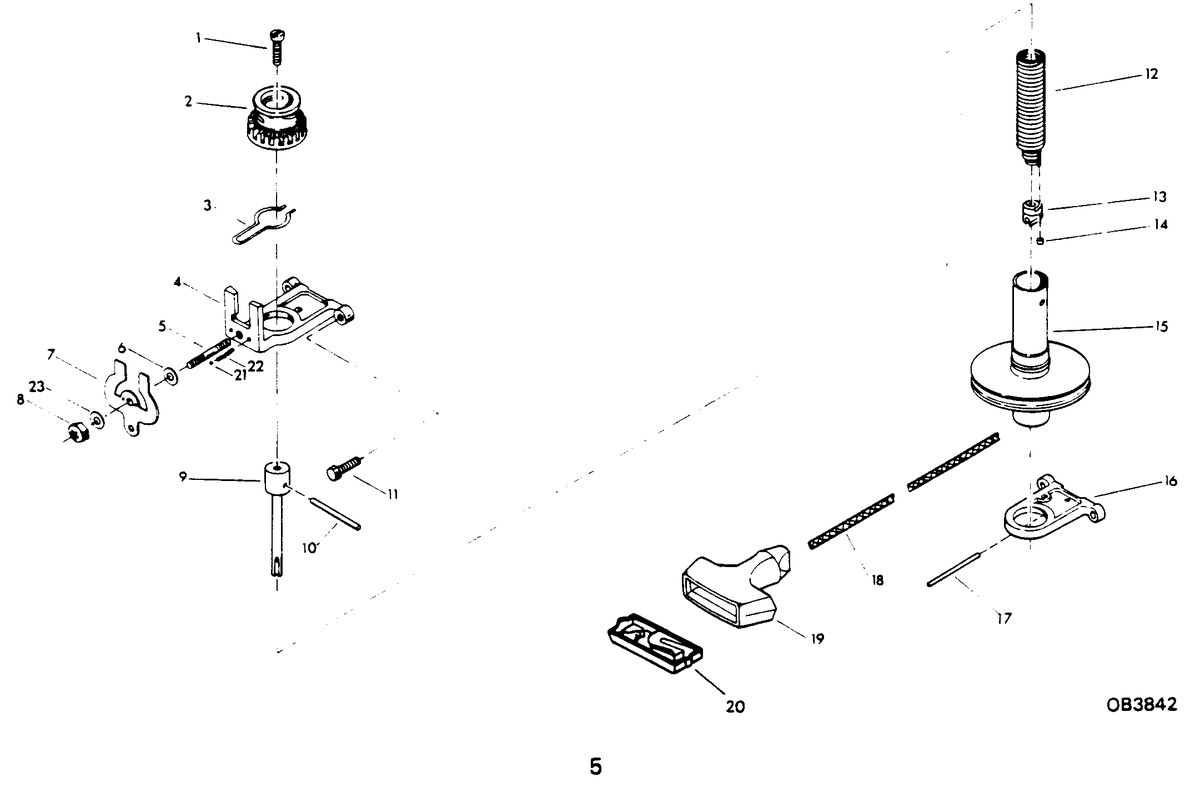 CHRYSLER 9.9 H.P. STARTER
