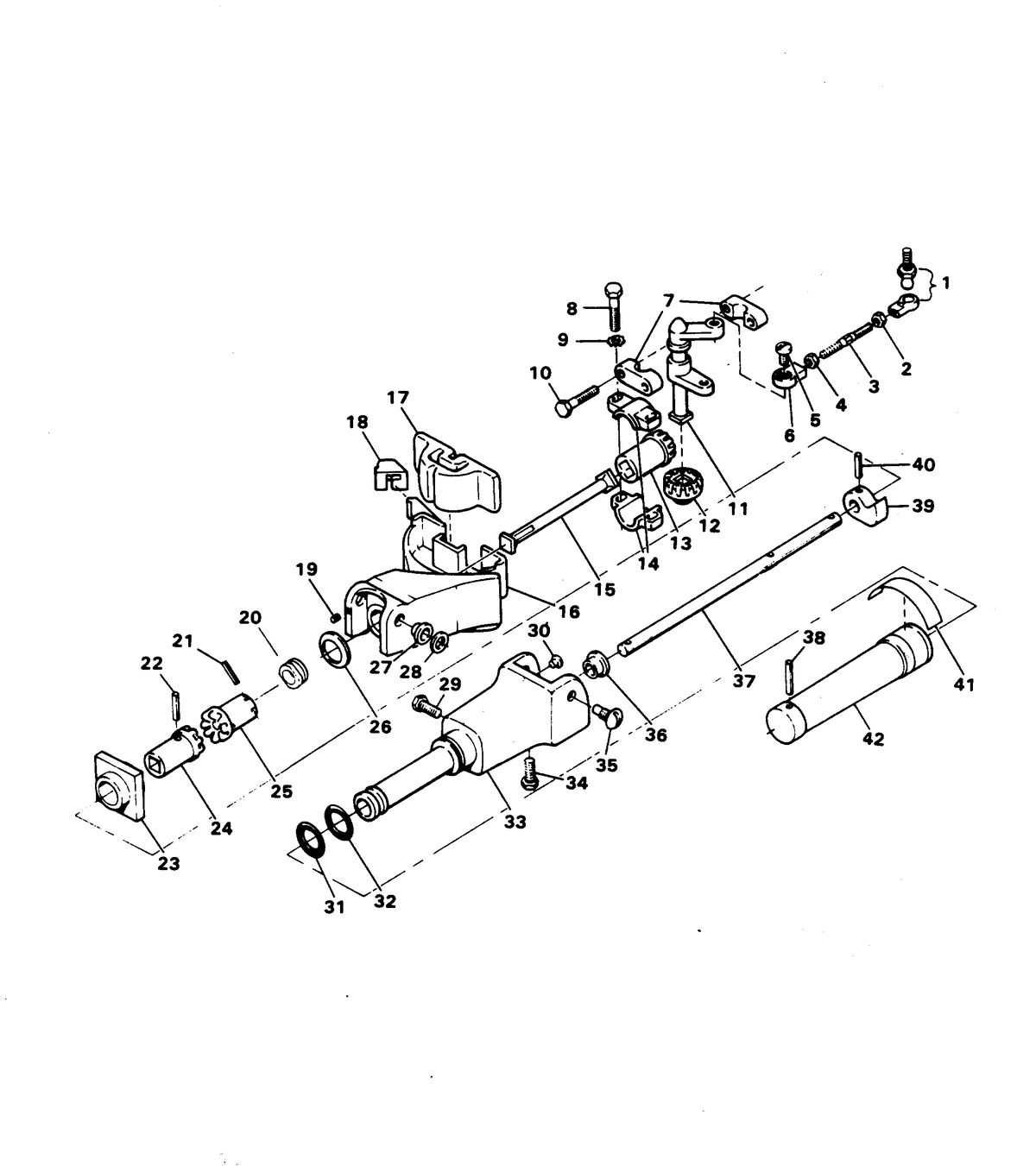 CHRYSLER 7.5 H.P. STEERING ARM
