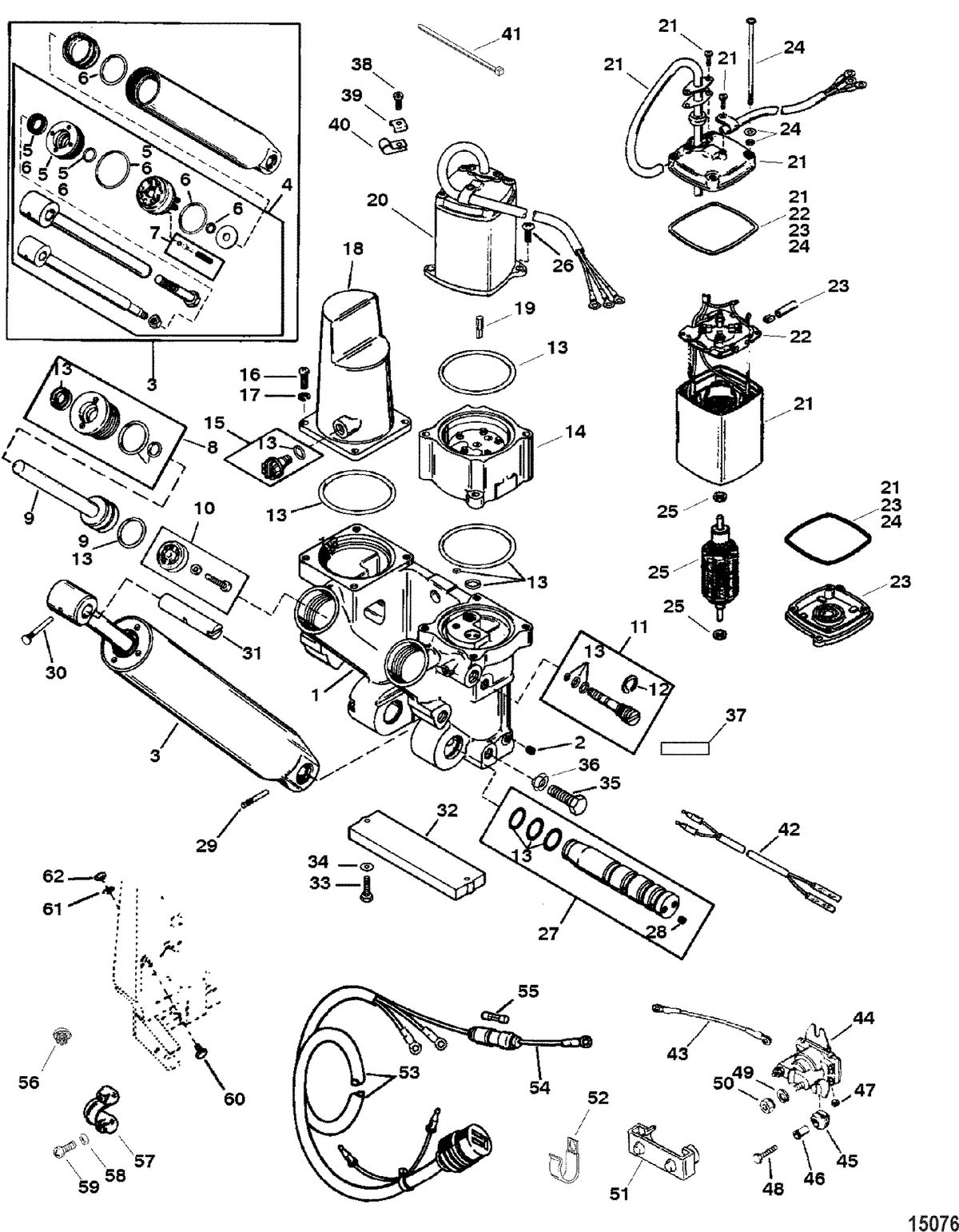 ACCESSORIES TRIM / TILT / LIFT SYSTEMS AND COMPONENTS Power Trim and Tilt Kit(818186A8)