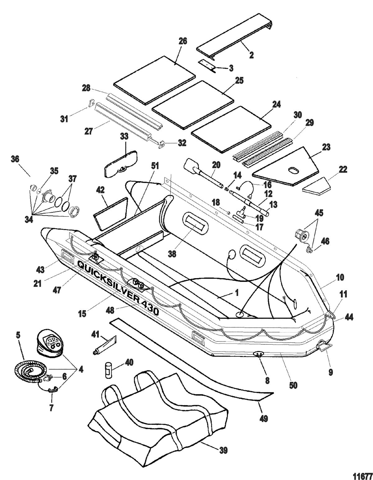 INFLATABLES QUICKSILVER PVC SOFT BOTTOM QS Inflatables(430) (Page 1)