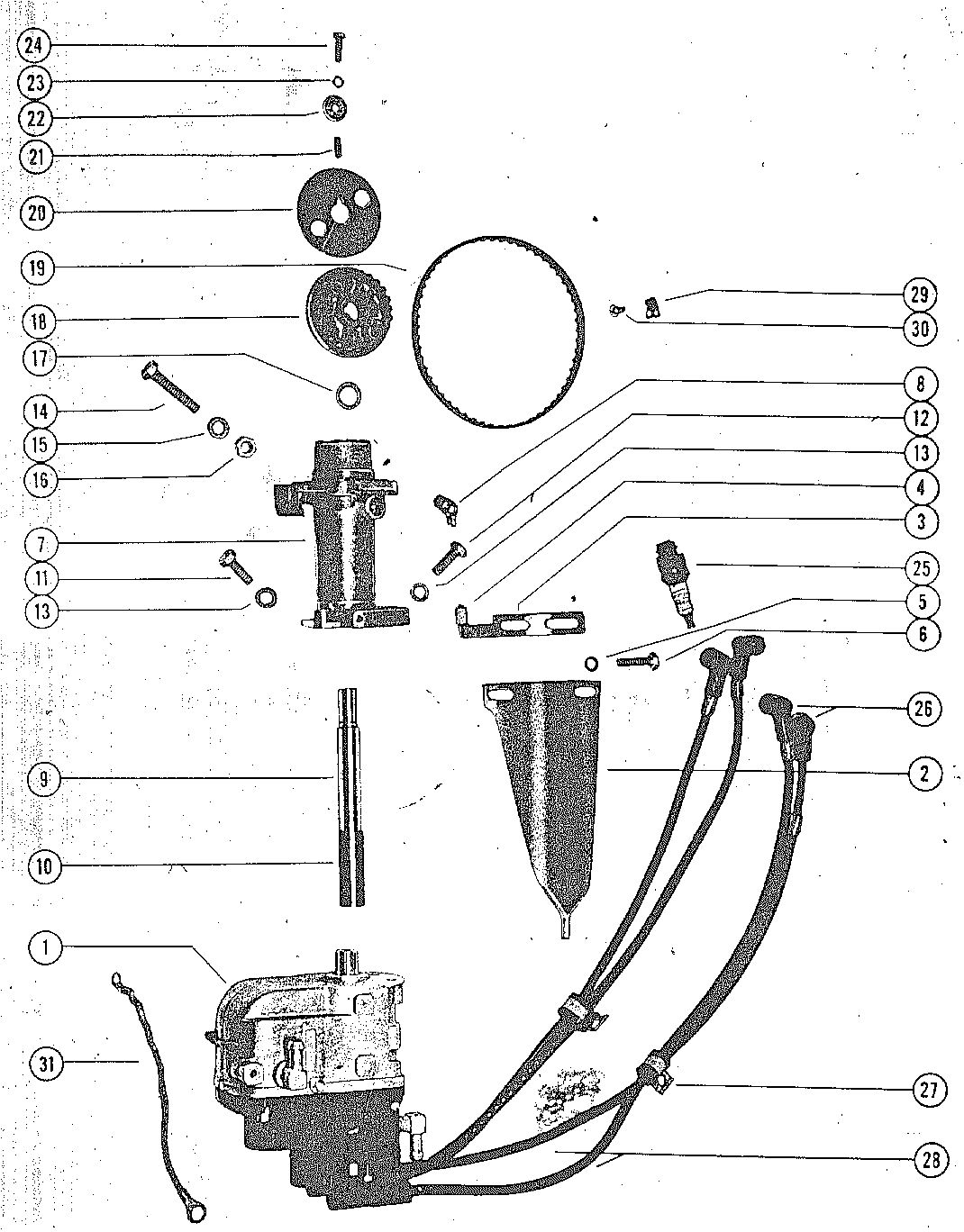 MARK MARK 30 MAGNETO ( EXTERNAL PARTS)MK30, MK30E
