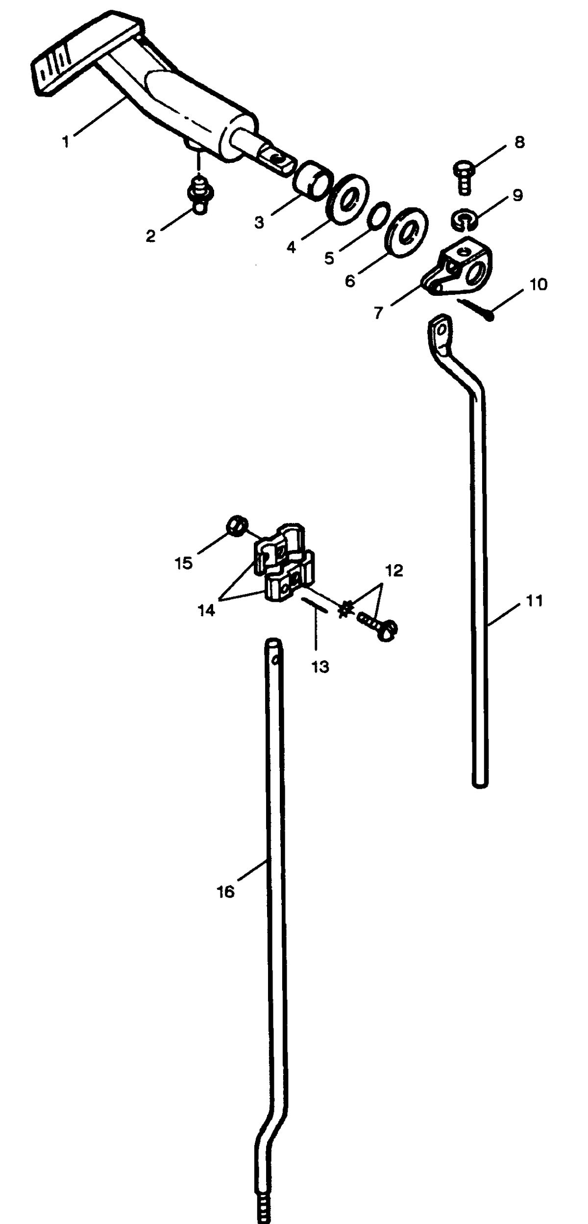 SEARS SEARS 5 H.P. SHIFT LINKAGE
