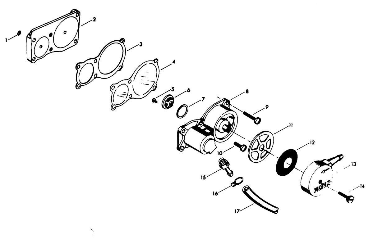 CHRYSLER 55 H.P. FUEL PUMP