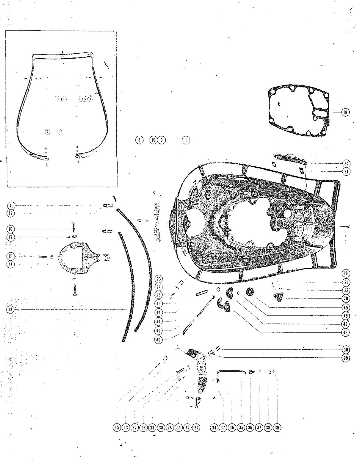 MARK MARK 78, MARK 75A, MARK 78A BOTTOM COWL ASSEMBLY