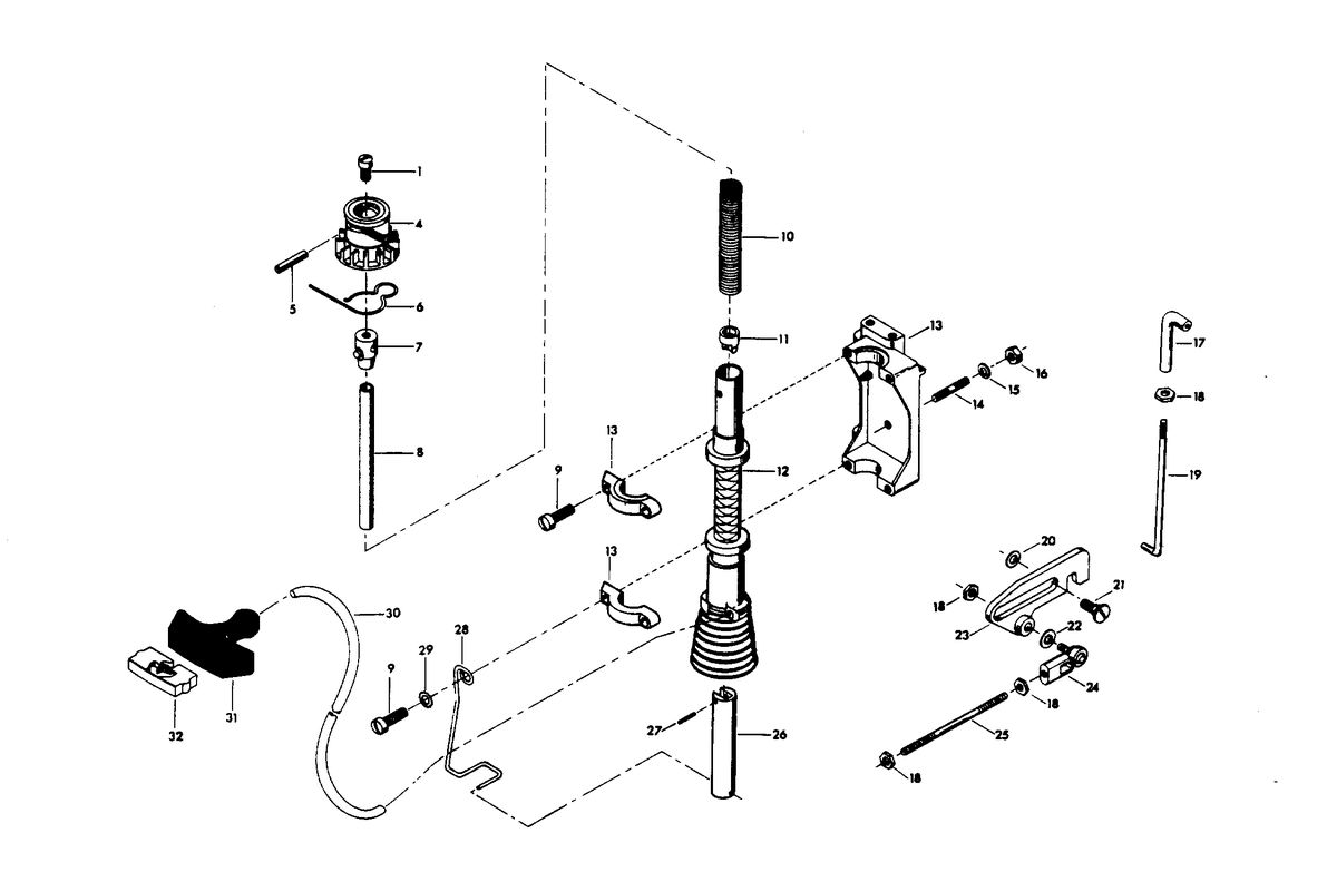CHRYSLER 35 H.P. HAND STARTER