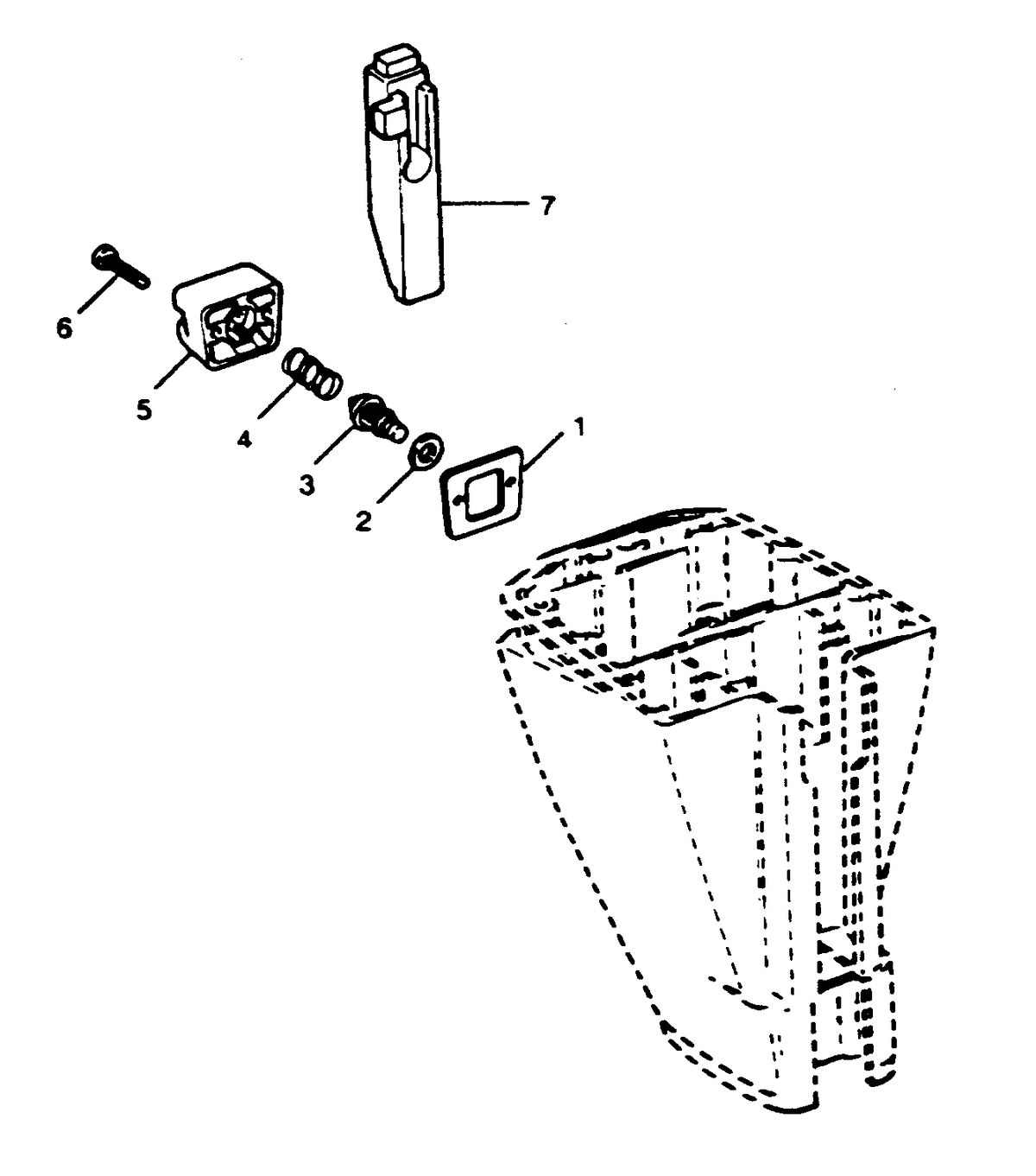 SEARS GAMEFISHER 15 H.P. THERMOSTAT