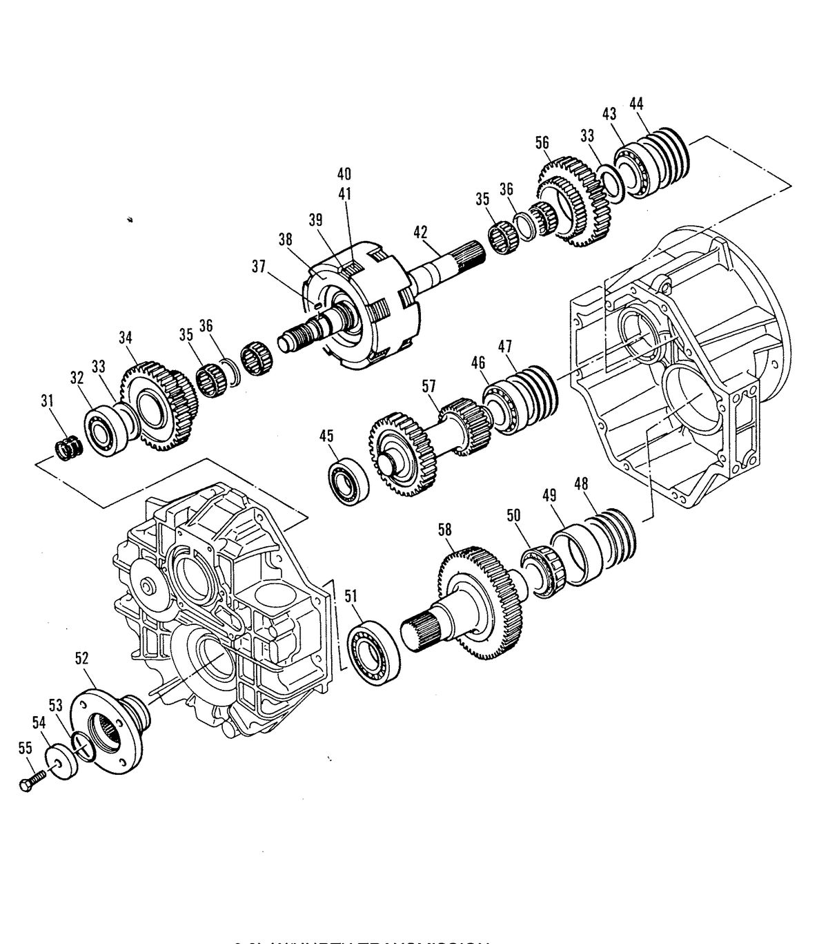 MERCRUISER 8.2L W/HURTH TRANSMISSION MIE ENGINE TRANSMISSION (800 SERIES DIRECT DRIVE)2