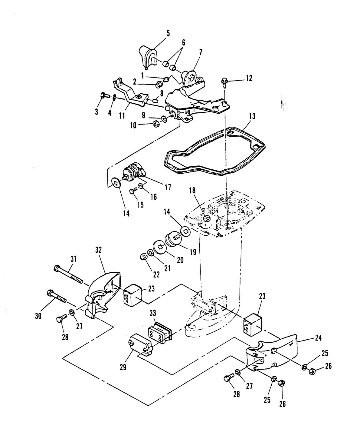 MARINER MARINER 20 MOUNTING SYSTEM