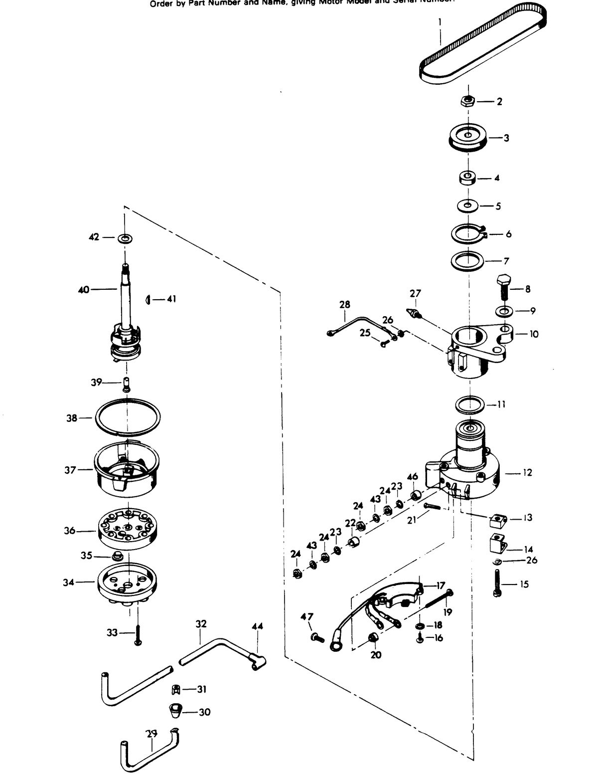 CHRYSLER 85 H.P. DISTRIBUTOR