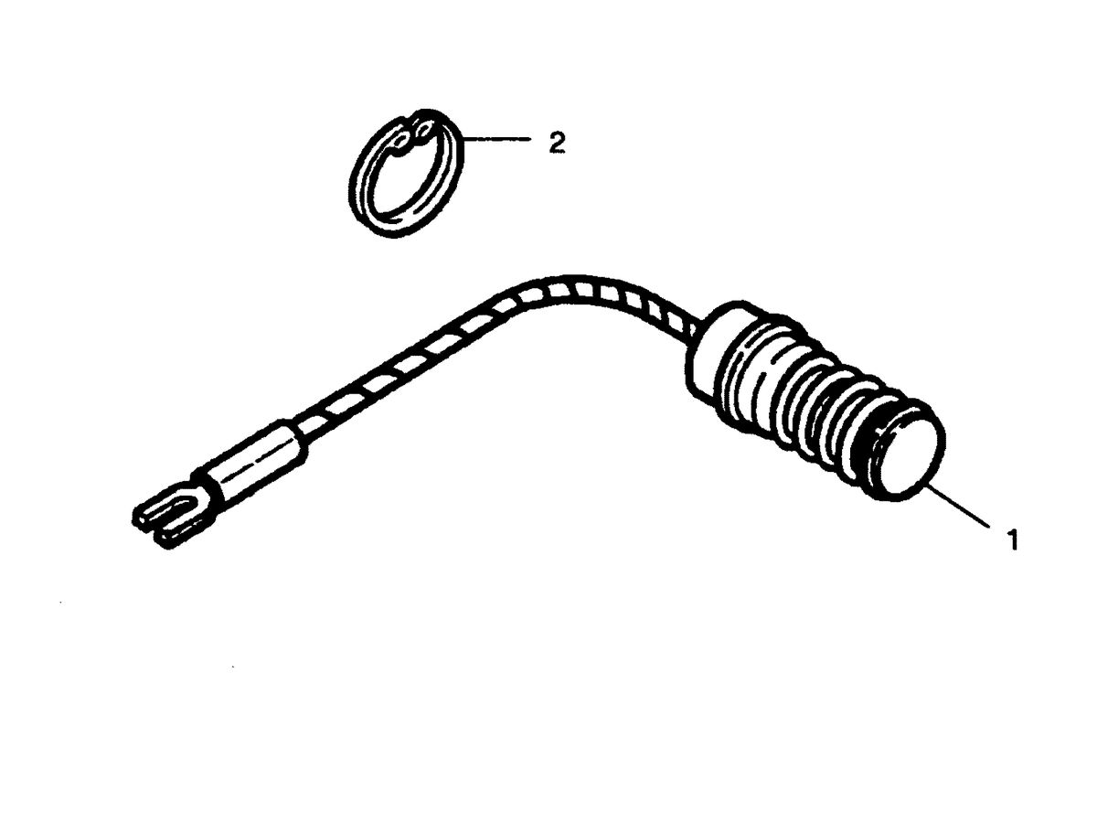FORCE FORCE 1991 90 H.P. "A" MODELS THERMOSWITCH