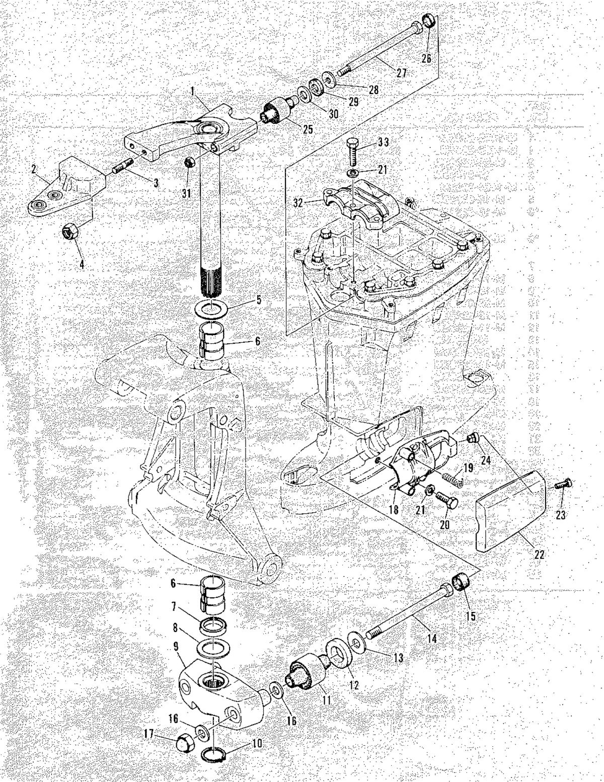MARINER MARINER 60 MOUNTING SYSTEM
