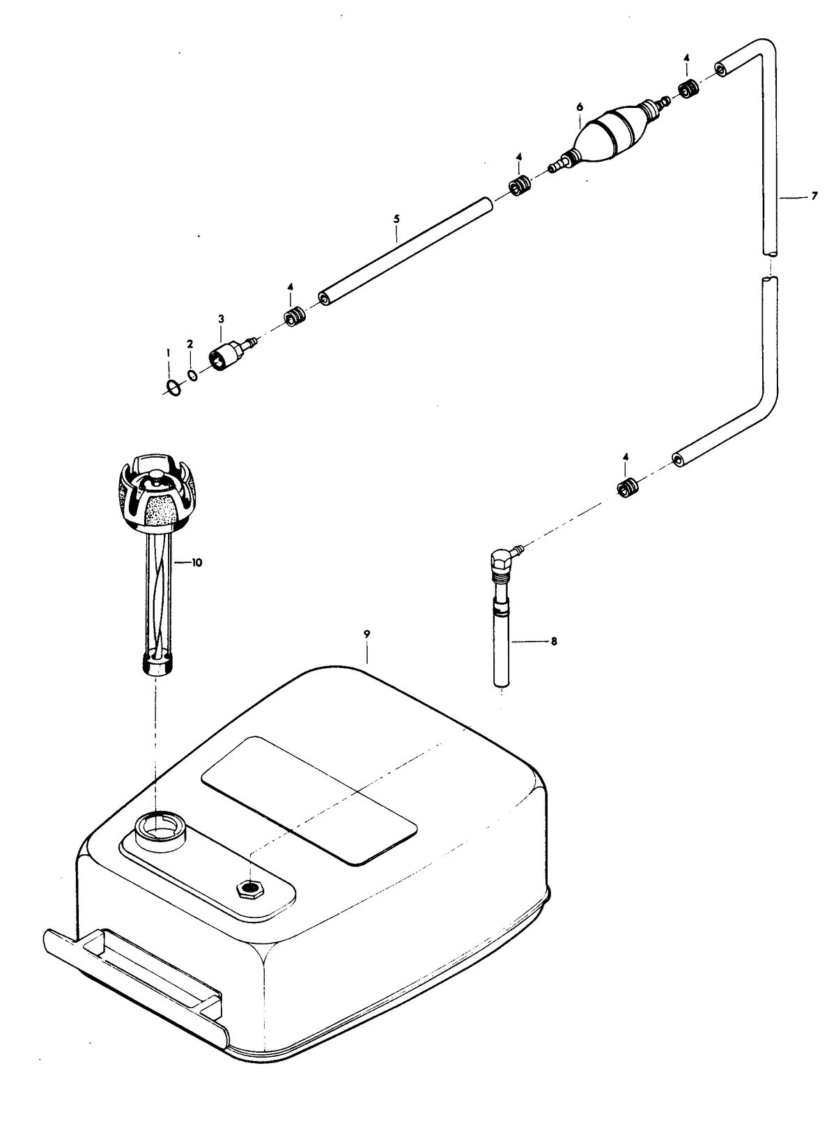CHRYSLER PARTS BOOK FUEL TANK AND LINE