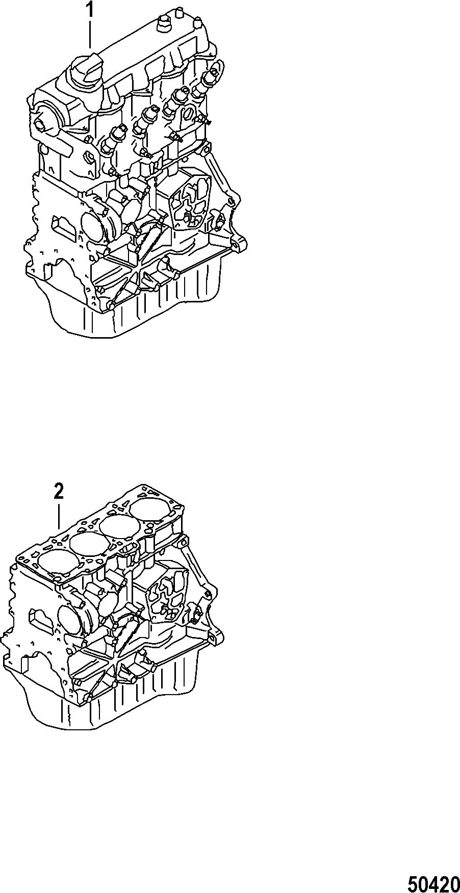 MERCRUISER VW 1.9L BASE ENGINE