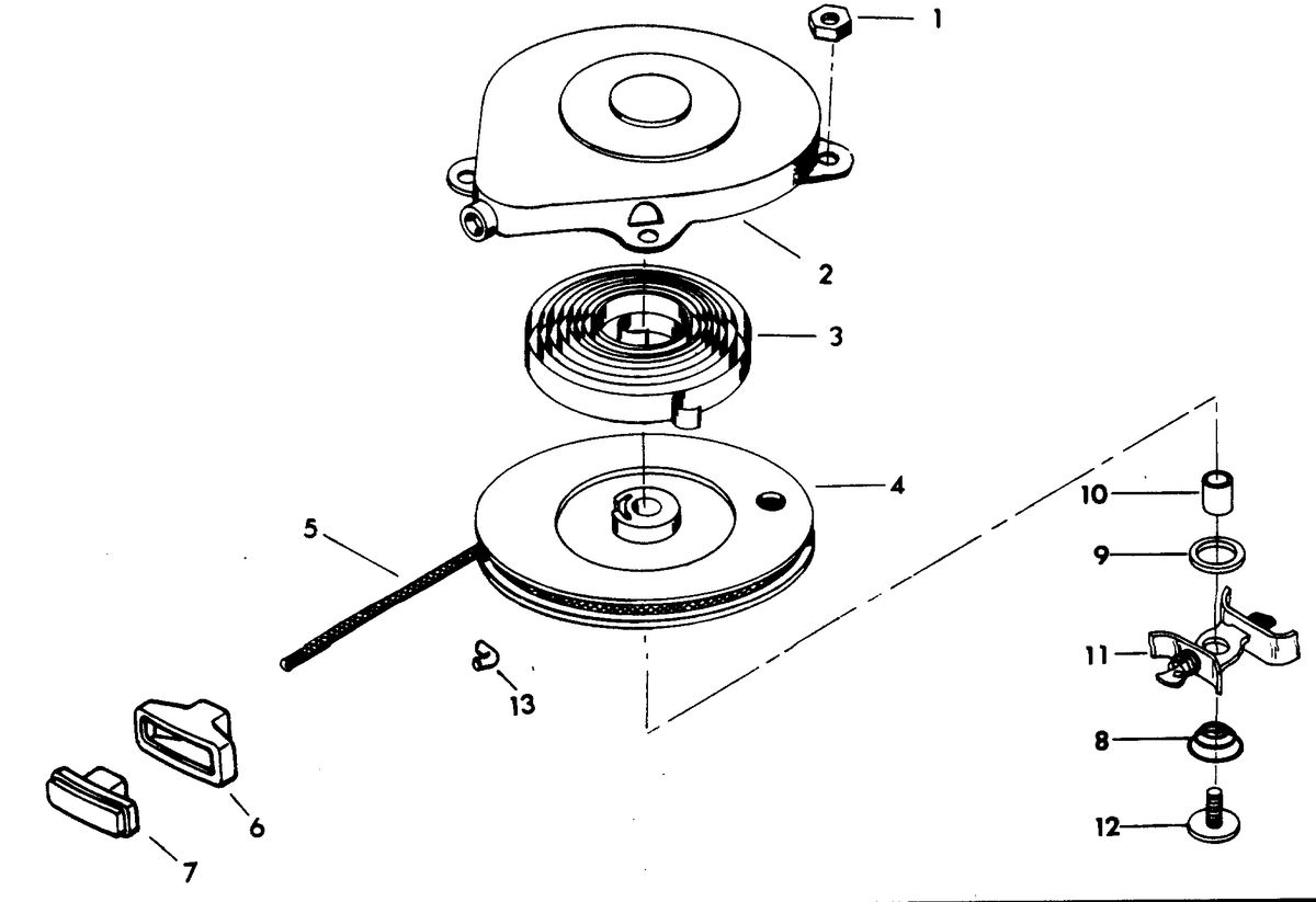 CHRYSLER 4 H.P. STARTER
