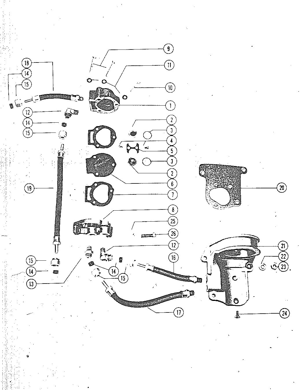 MARK MARK 25 FUEL PUMP