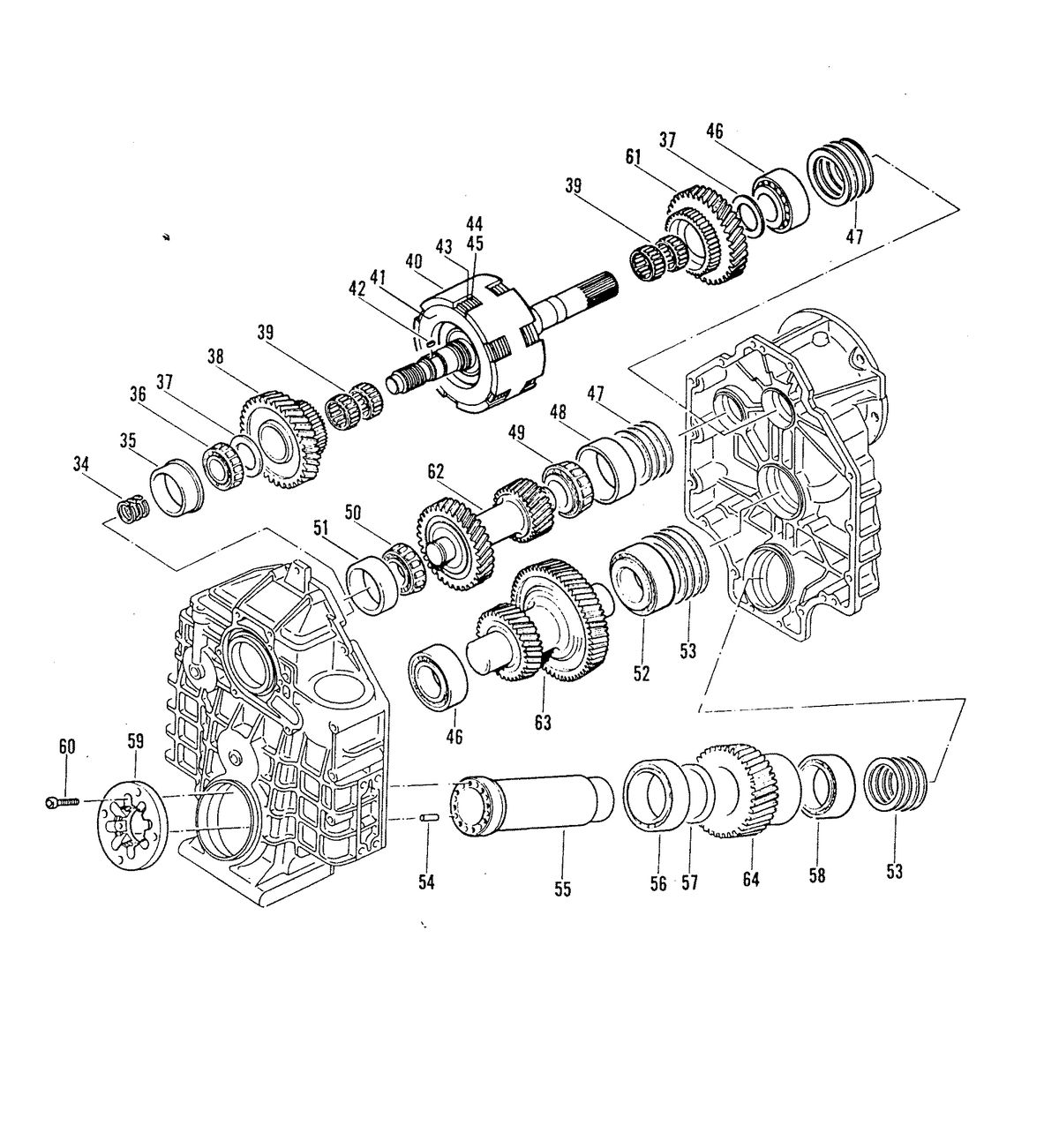 MERCRUISER 8.2L W/HURTH TRANSMISSION MIE ENGINE TRANSMISSION (V-DRIVE)2