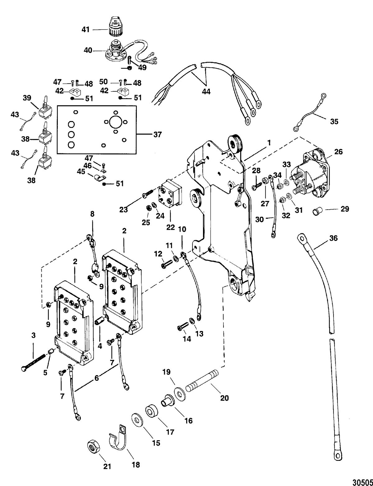 RACE OUTBOARD SST 120 S2000 CARB ELECTRICAL COMPONENTS
