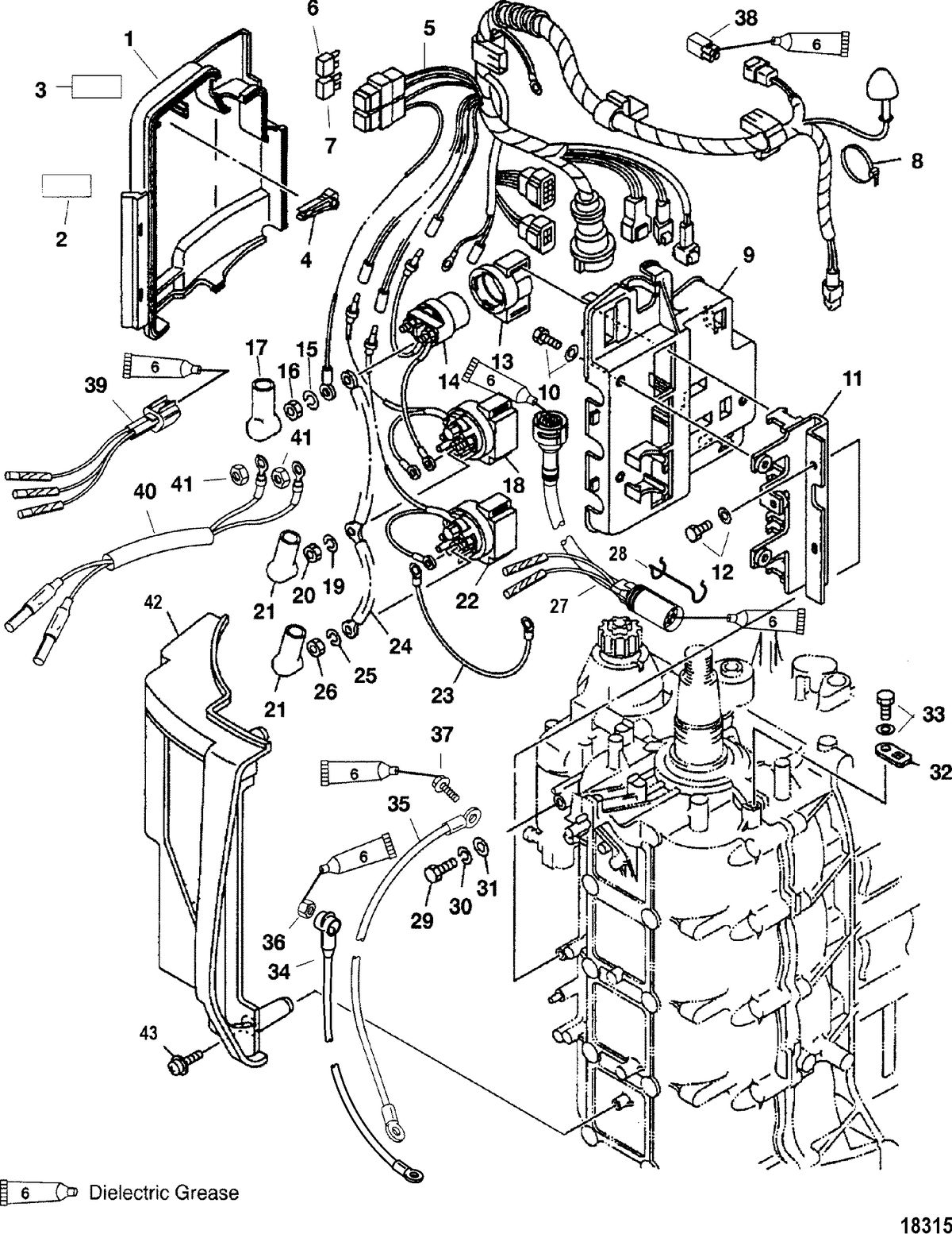 MERCURY/MARINER 75/90 (4-STROKE) Electrical Components
