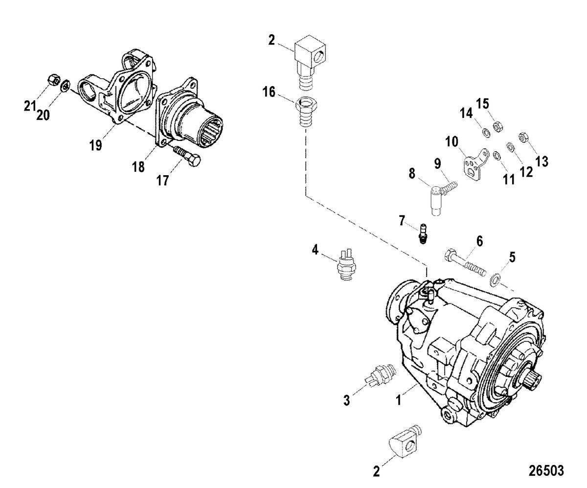 RACE STERNDRIVE 900 SC - DRY SUMP Transmission And Components(Driveline)