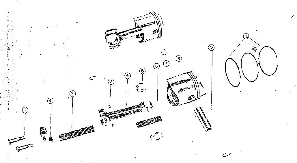MARK MARK 25 PISTONS AND CONNECTING RODS