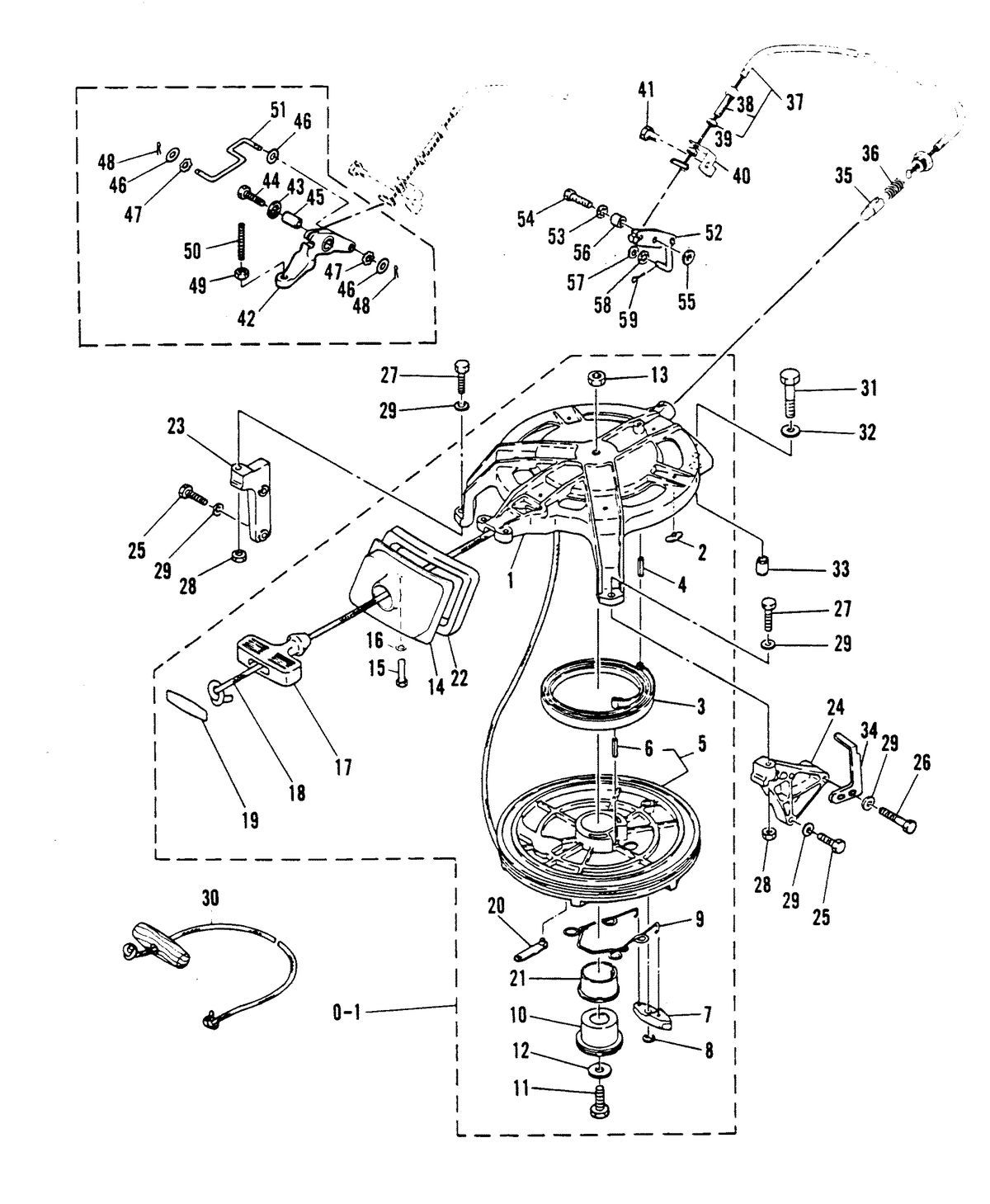 MARINER MARINER 20 RECOIL STARTER