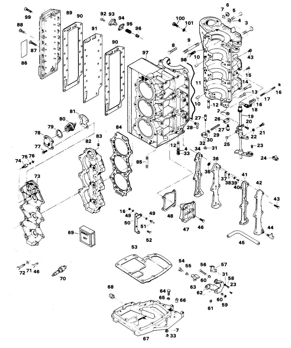 CHRYSLER 85 H.P. POWERHEAD