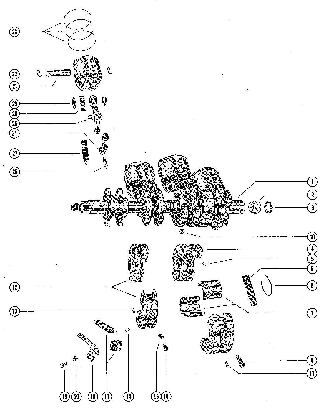 MERCURY MERC 50 OVERSIZE PISTON AND RING