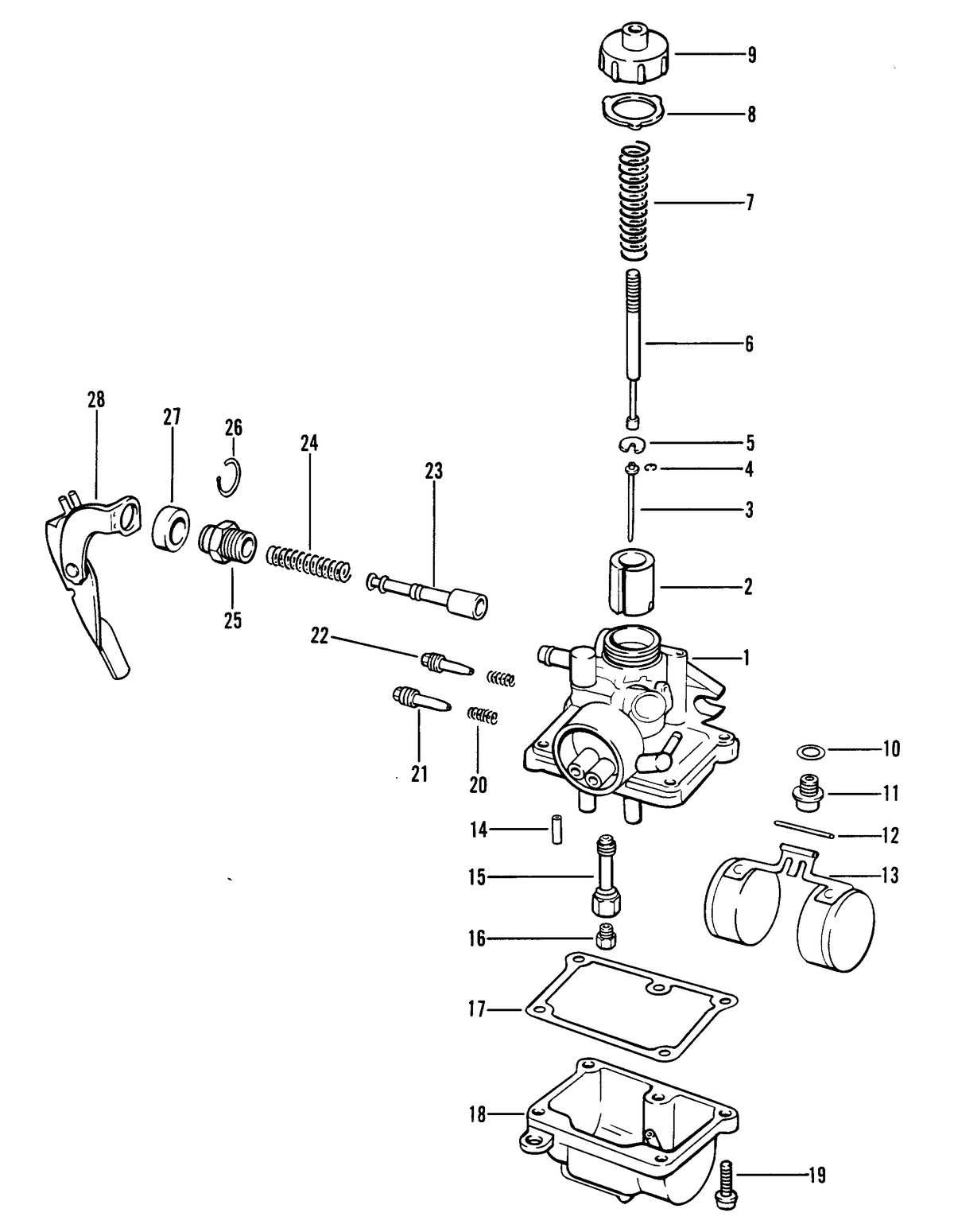 MERCURY MERC 3.5 H.P. CARBURETOR
