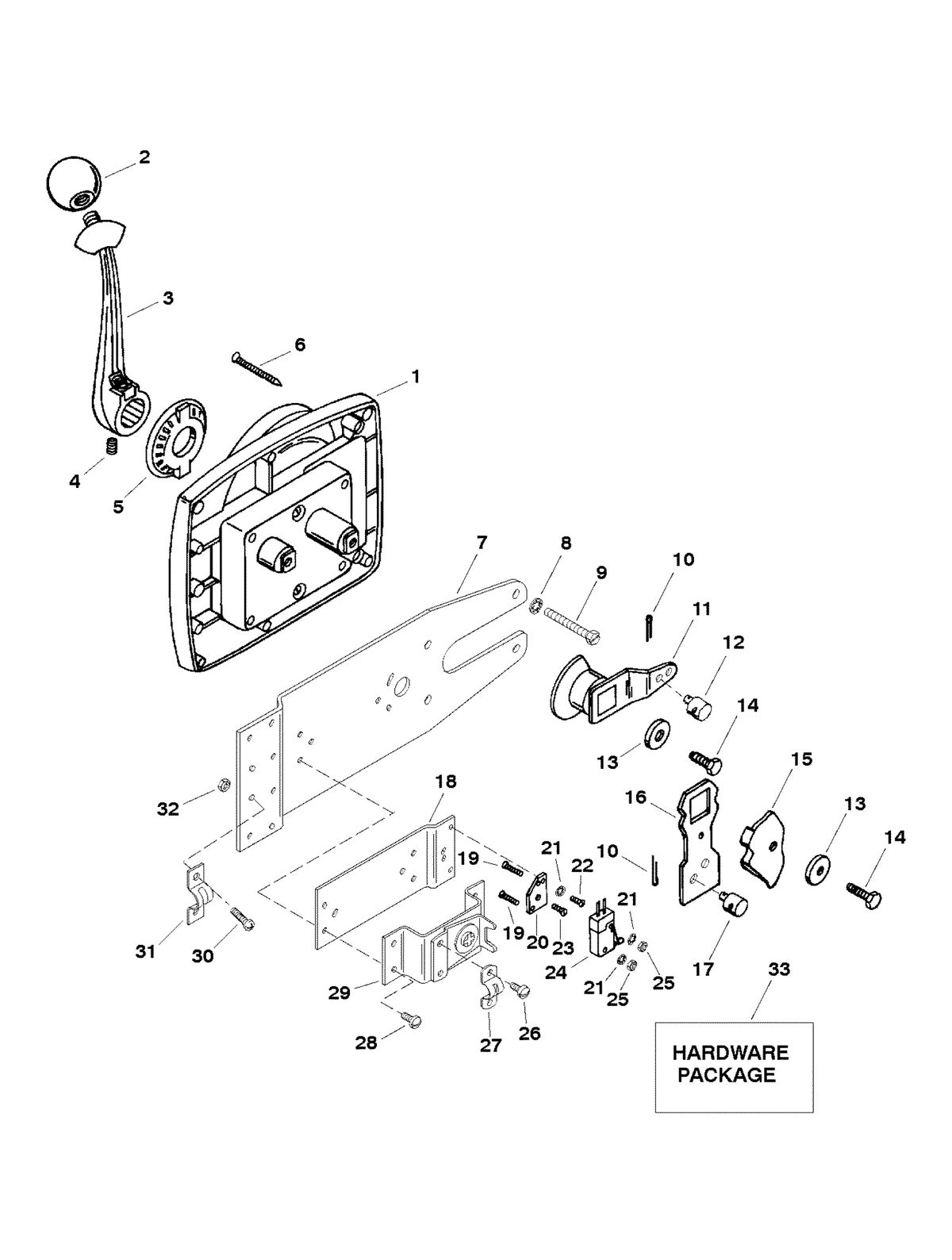 SPORTJET SPORT JET 120 XR2 REMOTE CONTROL ASSEMBLY (850696)