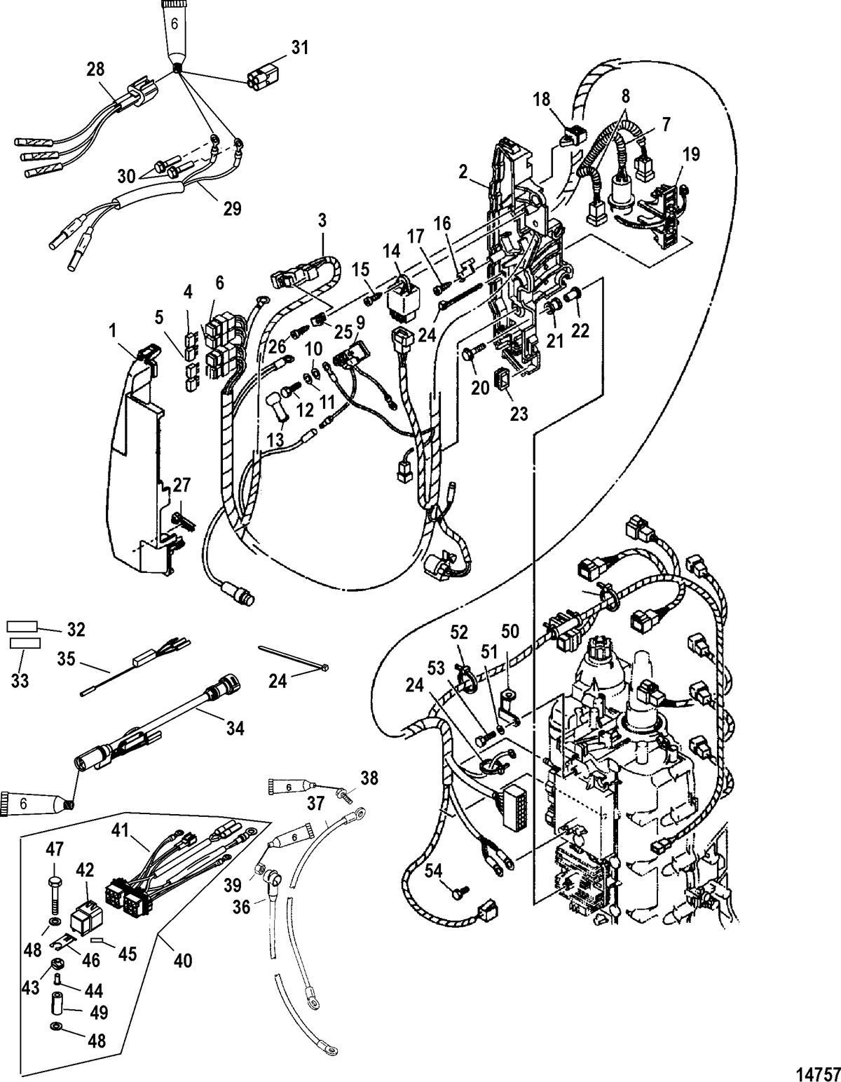 MERCURY/MARINER 115 EFI (4-STROKE) Electrical Components