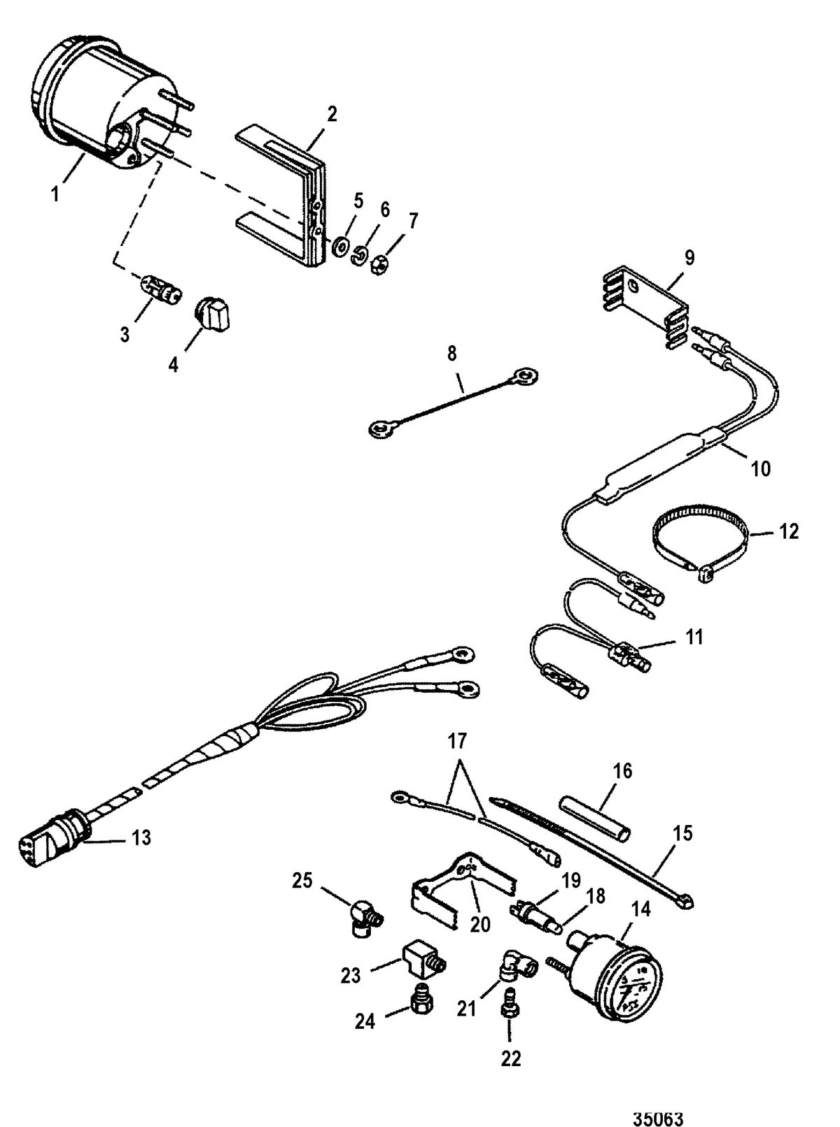 RACE OUTBOARD 2.5L (EFI) 2.5L (EFI-OFFSHORE) Instrumentation