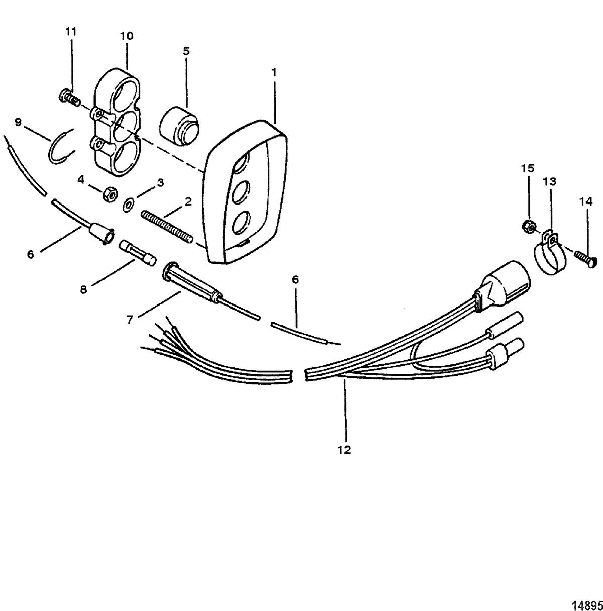 ACCESSORIES ELECTRICAL COMPONENTS AND HARNESSES Control Panel Assembly(55642A13)