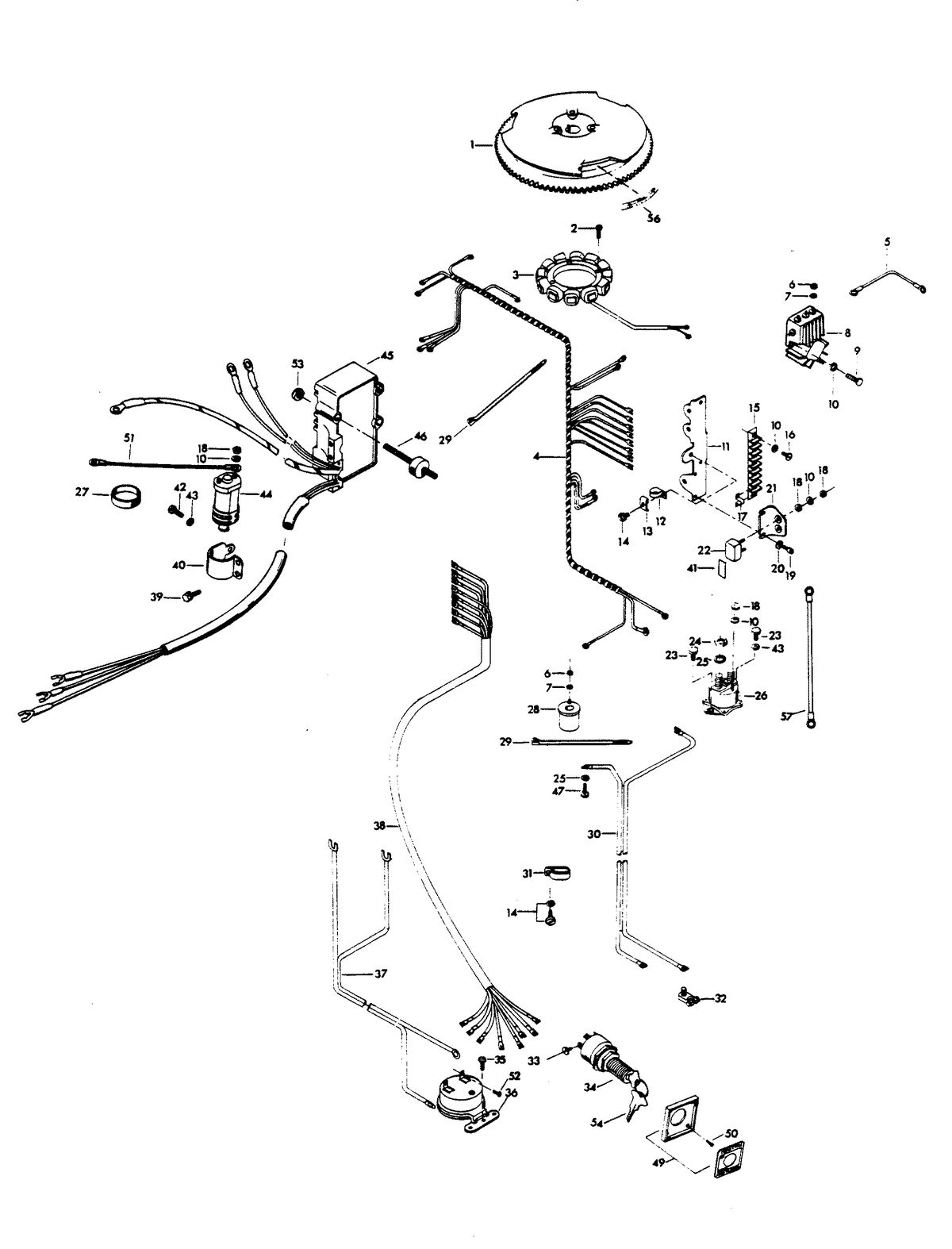 CHRYSLER 75 HP ELECTRICAL COMPONENTS