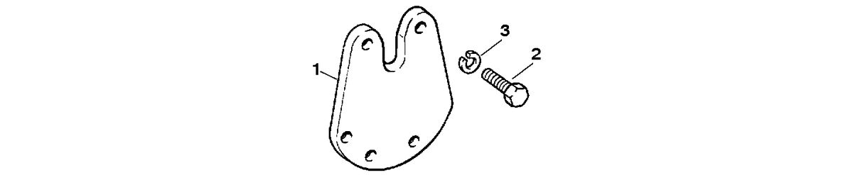 MERCRUISER 500 CARB (502CID) 8.2L ENGINE (GEN VI) EXHAUST PLATE