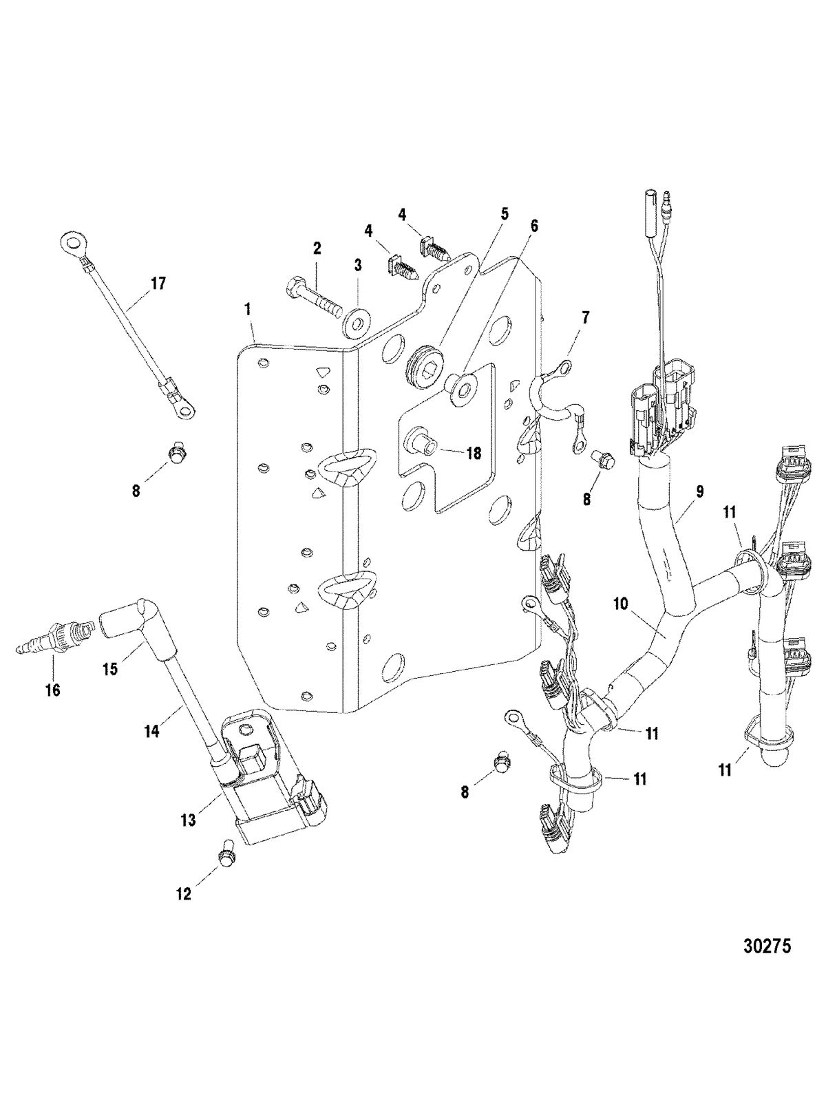 SPORTJET 240 EFI M2 JET DRIVE Electrical Components(CDM Module)
