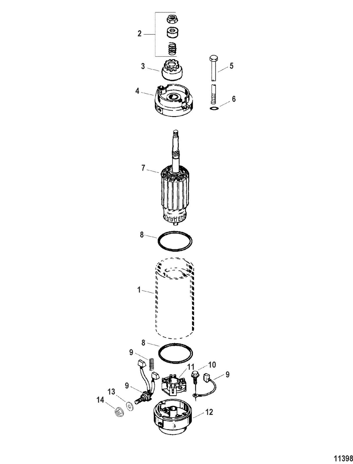 SPORTJET 175XR2 JET DRIVE Starter Assembly